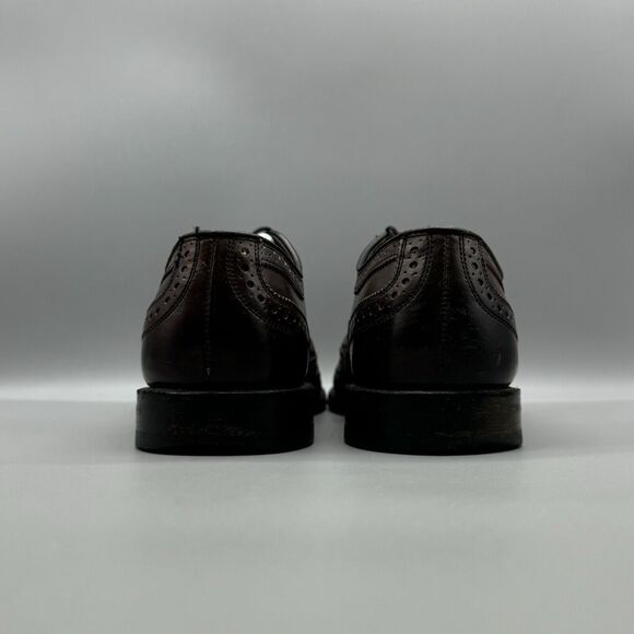 Allen Edmonds Cambridge Wingtip Dress Shoes Size 9.5 Men\'s Brown Formal Brogue main image 4